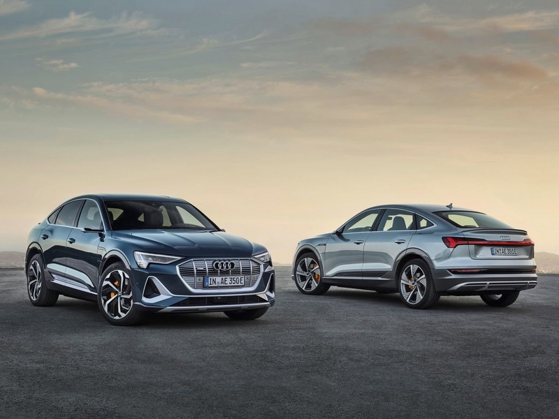 Audi e-tron Sportback konfigurovatelné online